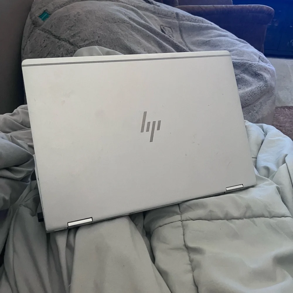 Intel Core i7 vPro Sticker on Silver Surface with Blue Accent